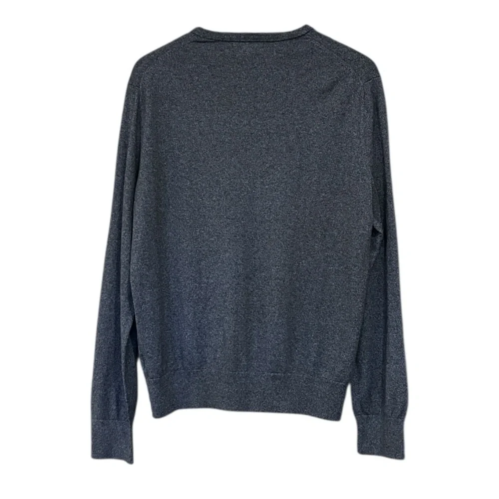 Banana Republic Grey Luxury Blend V-Neck Pullover Sweater Men’s Large
